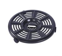 RichVibe Plaque de rechange pour friteuse à air comprimé avec poêle à griller en acier au carbone antiadhésive pour AF100 AF150 FD401 OP300 OP500 perforée pour une cuisson nette et un nettoyage facile