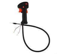 RichVibe Poignée de débroussailleuse avec gâchette d'accélérateur pour matrice 26 33 43 415 430 52 pour câble CG CYG Pièces de rechange (1 pièce)