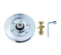 RichVibe Poulie de renvoi d'équipement de pelouse 146763 593787801 532173902 Pièce de rechange compatible avec LZ11577 Y155H107RBA TC138L PXT12530 Accessoires de machines de jardin