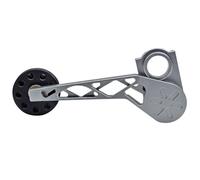 RichVibe Presse-chaîne à vis pour dérailleur arrière Brompton, roue de guidage en fibre de nylon 8T réduisant le bruit de friction, pour modifications de 5/6/7 vitesses, alliage d'aluminium stable