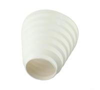 RichVibe Réducteur de conduit d'air intérieur 80 mm-150 mm de diamètre connecteur de système de ventilation blanc ABS rond raccord de tuyau extracteur connecteur de tuyau de ventilateur