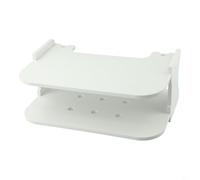 RichVibe Solution de rangement pratique pour défonceuse et décodeur pour garder votre espace de vie bien rangé et fonctionnel (demi-cercle de 30 cm)