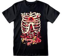 Rick And Morty - "Anatomy Park" T-shirt Homme/Femme Unie HE210 (M) (Noir)