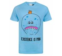Rick And Morty Bleu Mr Meeseeks T-shirt à manches courtes Homme