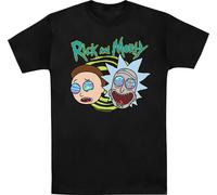 Rick And Morty - "Blown Minds" T-shirt pour homme TV2216 (S) (Noir)