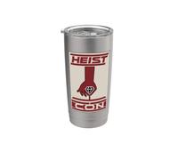 Rick and Morty Heist Con Logo Gobelet isotherme en acier inoxydable double paroi