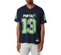 Rick and Morty Men's T-Shirt XX-Large Marine