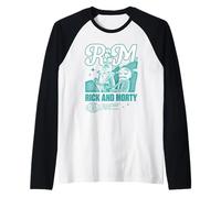 Rick and Morty Mono Manche Raglan