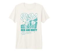 Rick and Morty Mono T-Shirt Haut de Gamme