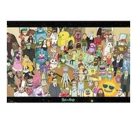 RICK AND MORTY - Personnages - 61x91,5 cm - AFFICHE / POSTER G