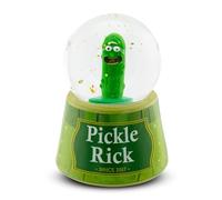 Rick and Morty Pickle Rick Mini boule à neige lumineuse | 7,6 cm de haut