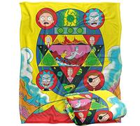 RICK AND MORTY - Plaid Ultra Doux Silky Touch 152 x 127 cm