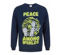 Rick And Morty - Sweat PEACE AMONG WORLDS - Homme (NS7314)