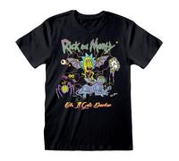 Rick And Morty T-Shirt Oh It Gets Darker (Xl)