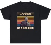 Rick Dalton It's Official Old Buddy I'm A Has Been Vintage Once Upon A Time in Hollywood Vintage Movie Shirt(Small)