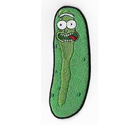 Rick et Jojo Patch (12 cm) Pickle Rick brodée fer à repasser/coudre sur badge Applique souvenir DIY fantaisie