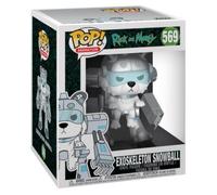 Rick Et Morty Figurine Oversized Pop! Animation Vinyl Exoskeleton Snowball 15 Cm