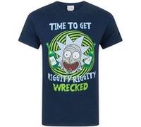 Rick et Mory Riggity Riggity Wrecked T-Shirt Homme (M) G
