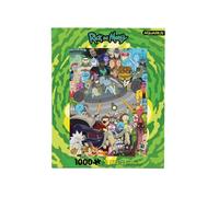 Aquarius Puzzle 1000 pièces Rick and Morty Cast – Officiel, sans reflets – 20x27 inches