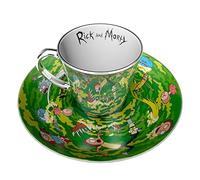 Rick & Morty Portal Ensemble Assiette et Miroir