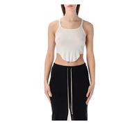 Rick Owens - Basic Cropped Tank - Femme - Tops - Blanc - Taille: 38 FR
