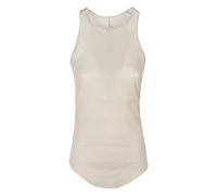 Rick Owens - Basic Rib Tank - Femme - Tops - Beige - Taille: 38 FR