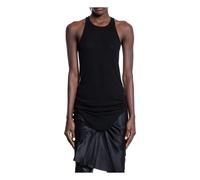 Rick Owens - Basic Rib Tank - Femme - Tops - Noir - Taille: 38 FR