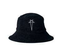Rick Owens - Beach Bucket Hat - unisex - Accessoires - Noir - Taille: ONE Size