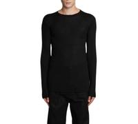 Rick Owens - Biker Level Round Neck - Homme - Pulls - Noir - Taille: L