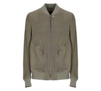 Rick Owens - Blouson Bomber en Cuir - Homme - Vestes - Gris - Taille: M