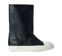 Rick Owens - Bottes Hautes en Cuir - Homme - Chaussures - Noir - Taille: 43 EU
