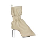 Rick Owens - Bottines à Talons Pointues - Femme - Chaussures - Beige - Taille: 38 EU