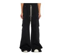Rick Owens - Cargo Jumbo Black Pants - Femme - Pantalons - Noir - Taille: 40 FR