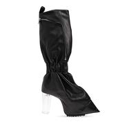 Rick Owens - Cargo Taquito Platform Bottes - Femme - Chaussures - Noir - Taille: 36 EU