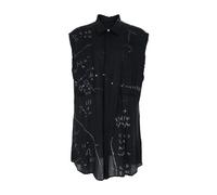 Rick Owens - Chemise Extérieure Sans Manches - Homme - Tops - Noir - Taille: L