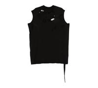 Rick Owens - Chemise Noire Style Bâche - Homme - Tops - Noir - Taille: M