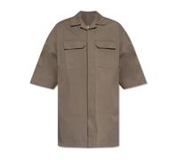 Rick Owens - Chemise Tommy - Homme - Chemises - Brun - Taille: L