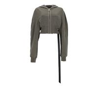 Rick Owens - Collage Gimp Sweat à capuche - Femme - Sweatshirts et sweats à capuche - Gris - Taille: 40 FR