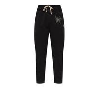 Rick Owens - Cotton Track Pants - unisex - Pantalons - Noir - Taille: L