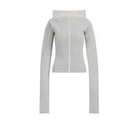 Rick Owens - Cowl Pullover - Femme - Pulls - Gris - Taille: 40 FR