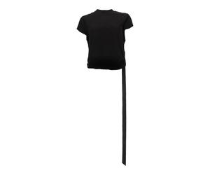 Rick Owens - Cropped Small Level T - Femme - Tops - Noir - Taille: 42 FR