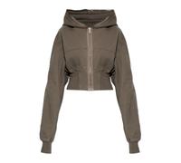 Rick Owens - Cropped Sweat à capuche - Femme - Sweatshirts et sweats à capuche - Brun - Taille: 40 FR