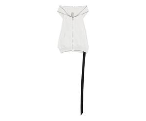 Rick Owens - Cyclops Gimp SL Sweat à capuche - Femme - Sweatshirts et sweats à capuche - Blanc - Taille: 40 FR
