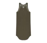 Rick Owens - Débardeur côtelé sans manches - Homme - Tops - Vert - Taille: S