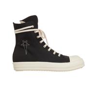 Rick Owens - Denim Black Pearl High Top Baskets - Homme - Chaussures - Noir - Taille: 46 EU