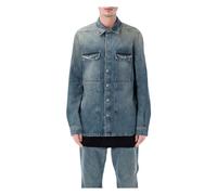 Rick Owens - Denim Chemises - Homme - Chemises - Bleu - Taille: L