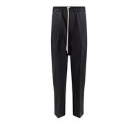 Rick Owens - Drawstring Cropped Pantalons - Homme - Pantalons - Noir - Taille: M