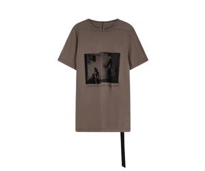RICK OWENS DRKSHDW t-shirt en coton homme gris - L