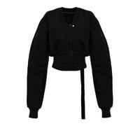 Rick Owens - Flight Jacket Cropped - Femme - Vestes - Noir - Taille: 38 FR
