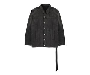 Rick Owens - Giacca in Denim - Jumbo Worker - Homme - Vestes - Noir - Taille: M